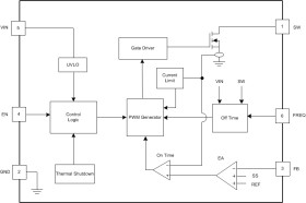 14-V output voltage non-synchronous boost converter in SOT-23 package