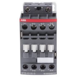 Stycznik 230 V AC ABB styki: 4 4 kW 25 A 4NO Śruba 1SBL137201R1300 AF09-40-00-13