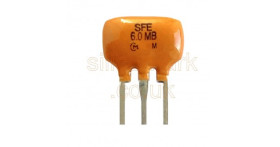 6MHz Band band-pass filter (SFE 6.0MB) - Murata