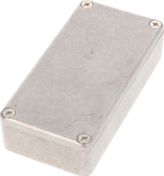 Aluminum die cast enclosure, (L x W x H) 100 x 50 x 25 mm, natural, IP54, 1590G