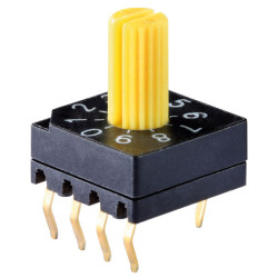 Knitter Switch DRS 4010 Horizontal BCD Coded with Shaft Actuator