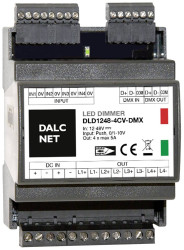 Dalcnet DLD1248-4CV-DMX Ściemniacz 4-kanałowy