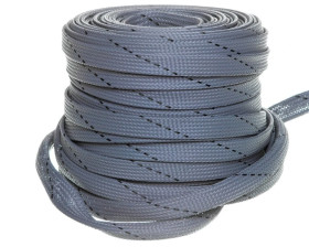 Oplot poliamidowy 16mm szary PDBS16G 554490 /50m/