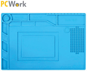601054 Soldering pad 39 x 27 cm, silicone, work mat