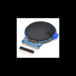 GC9A01 – okrągły wyświetlacz LCD IPS 1,28&quot; 240×240 px, SPI