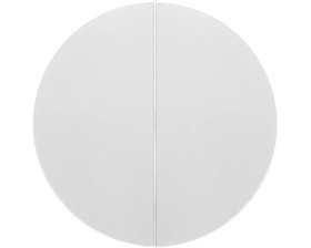 Berker R.1/R.3 Klawisz podwójny do łącznika biały 16232089