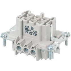 Wieland 70.300.1640.0 revos BASIC 500V 16 Pin &#x2B; PE Socket Insert