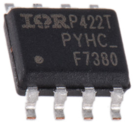 MOSFET N-kanałowy 3,6 A SOIC 80 V SMD Izolacja 2 W 73 mΩ
