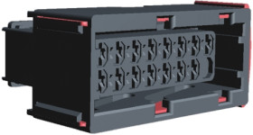 Złącze samochodowe 15-pinowe TE Connectivity 2-rzędowe Żeński Montaż na kablu Obudowa złącza samochodowego