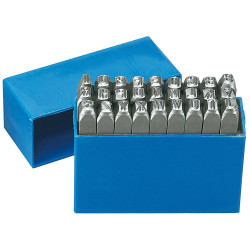 Gedore 8605220 Letter Punch Set 27 pieces