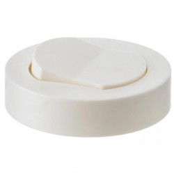 Włącznik meblowy biały nawierzchniowy fi65 230V 2,5A z kablem 2m 2x0,75mm2