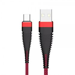 KABEL ARMOR TYPE C RED 1M 2A ARMOR RED