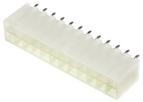 Wtyk PCB 24-pinowe raster: 4.2mm 2-rzędowe Molex Przewlekany 9A 600.0 V.