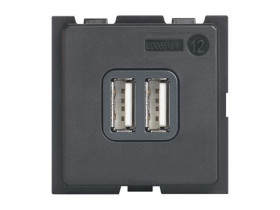 LIVING NOW Ładowarka 2xUSB A - 2 moduły K4285C2 LEGRAND