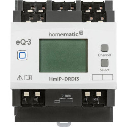 Homematic IP 154434A0 IP Wireless Dimmer Actuator for 3 Lights Smart Control