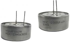 HE3 Wet Tantalum Capacitors, High Energy, Ultra High Capacitance, -55 &#176;C to +125 &#176;C Operation