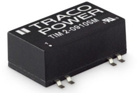 DC converter, 18-36 VDC, 2 W, 2 outputs, ±12 VDC, 81 % efficiency, TIM 2-2422SM