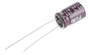 Kondensator 47μF 63V dc THT Nichicon roztaw: 3.5mm 8 (Dia.) x 11.5mm