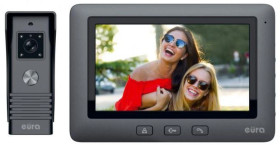 Wideodomofon EURA VDP-45A3 ALPHA czarny