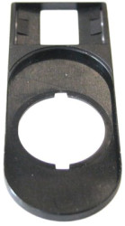 Label holder, round, for double pushbutton, 216394