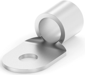 Uninsulated ring cable lug, 76.3-97 mm², AWG 6, 10 mm, M10, metal, 160003