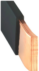 Szyna miedziana MOFLEX 24x1x5 120mm2 In=628A 2m MMC0240501