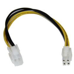 StarTech ATXP4EXT 200mm ATX12V 4-pin P4 CPU Power Extension Cable - M/F