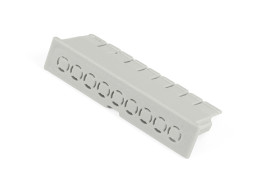 Pokrywa, 52.2mm x 10.2mm, materiał: PC, Hammond