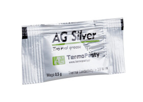 Pasta termoprzewodząca silver 0,5g cieplna >3.8W