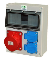 Zestaw zasilający MIKO-8M 16A/5P + 2x230V IP44 E901308115