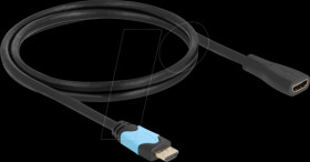 81997 HDMI A male &gt; female, 8K 60Hz, 48 Gb/s, 1 m