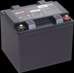 0766-2001 Pure lead battery, 12 V, 42 Ah