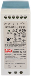 Zasilacz szyny DIN U wy 12V dc I wy 3.33A U we 85 → 264V ac MEAN WELL 40W impulsowy