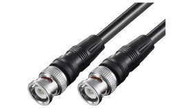 Cable-505-75-10 Kabel 10M Bnc Męski, Z Obu Stron Czarny 75