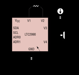 Quad IC Voltage, Current and Temperature Monitor