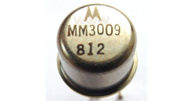 MM3009 silicon NPN transistor - Motorola