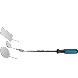 Hazet 1977-2/4 Telescopic Inspection Mirror Set 300 - 740mm