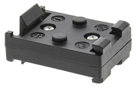 Akcesoria do obudów Uchwyt szyny DIN 20035000 TSH 35-2 ABS Obudowa Bocard