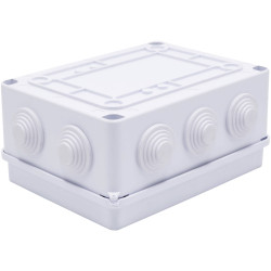 TruComponents 308019 150x110x70 Junction Box ABS plastic White