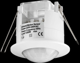 95173 IR motion detector 360°, flush-fitted