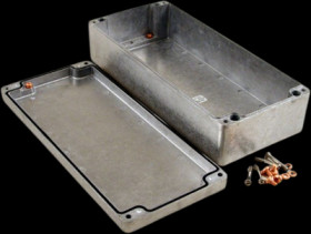 Aluminum die cast enclosure, (L x W x H) 360 x 160 x 90 mm, natural, IP68, 1590Z166