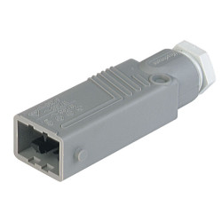 Hirschmann 931 692-106 STAS 5 ST PG 11 Cable Plug 5 &#x2B; PE Grey