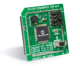 Płytka ewaluacyjna PIC Microchip PIC24FJ256GB410 PIM Mikrokontroler Mikrokontroler PIC MA240038