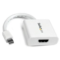 StarTech.com MDP2HDW Mini-DisplayPort To HDMI Active Video Adapter - White