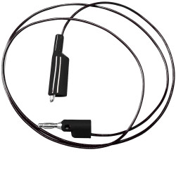 Mueller BU-2030-A-24-0 Test Lead 4mm Alligator Clips 0.6m Black