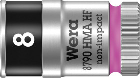 Wera 8790 HMA 05003723001 zewnętrzny sześciokąt Nasadka 8 mm 1/4" (6,3 mm)