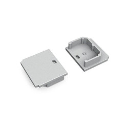 Zaślepka LINEA-IN20 trimless srebrna z otworem g1000540 /1szt/