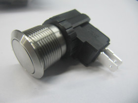 Nasadka przełącznika Chwilowy SPDT średnica wycięcia 19.1mm, montaż panelowy RS PRO