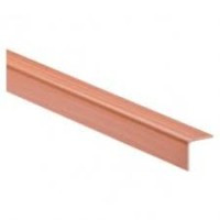 CU-KR15X15X1 Kątownik miedziany, równoramienny o wymiarach: 15x15mm - grubość ścianki: 1.0mm, długość 1000mm