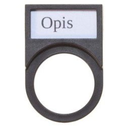 Zawieszka informacyjna pod przycisk LA38 oznaczenie funkcji